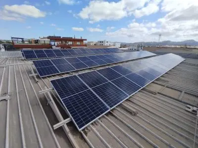 Clean solar panel after cleaning