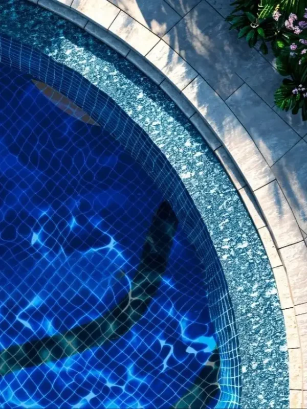 Air source heat pump to swimming pool