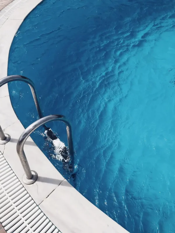 Solar panels for heating pool
